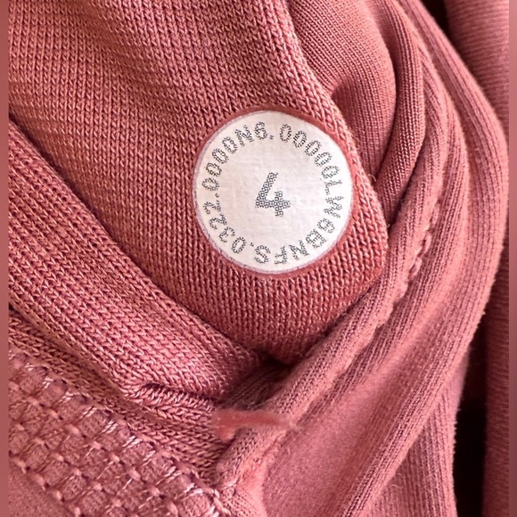 Lululemon Wunder Train High-Rise Crop 23"Brier Rose Size 4 EUC - Picture 5 of 10